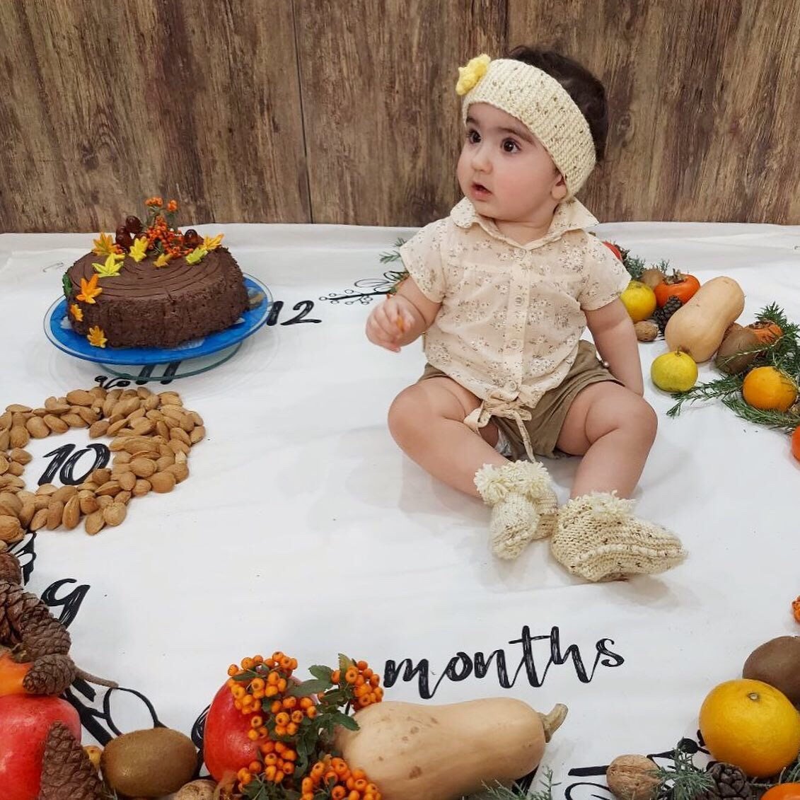 تم عکس پاییزی نوزاد آوینا کاویانی