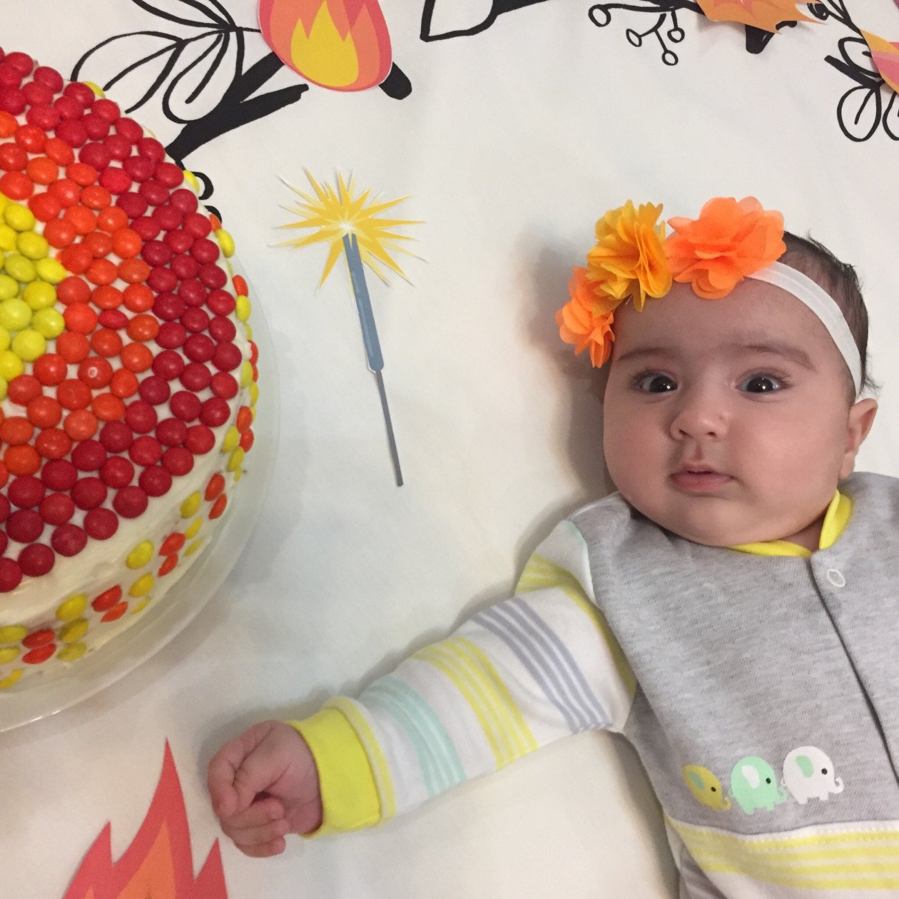 تم عکس پاییزی نوزاد آوینا کاویانی