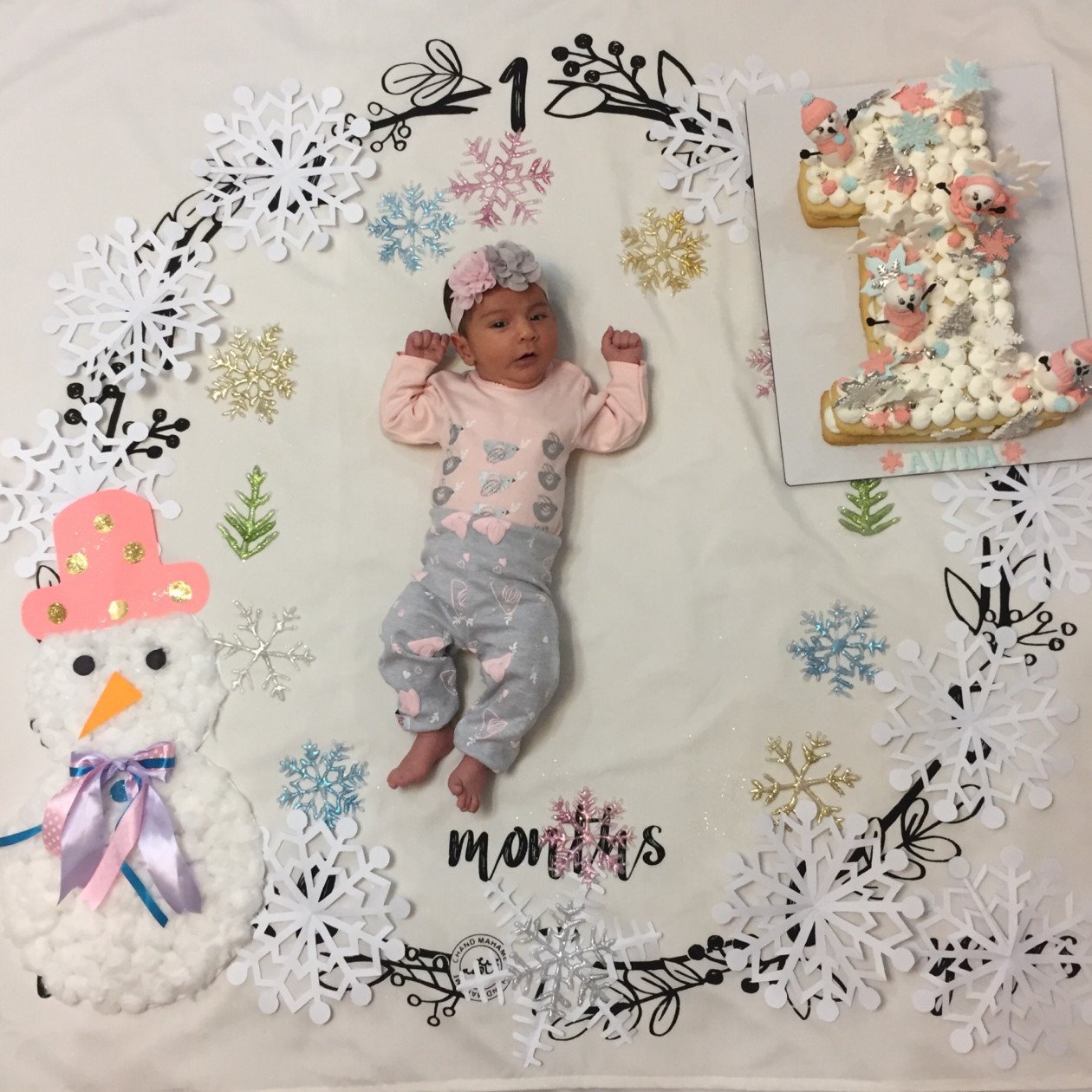 یک ماهگی نوزاد آوینا کاویانی