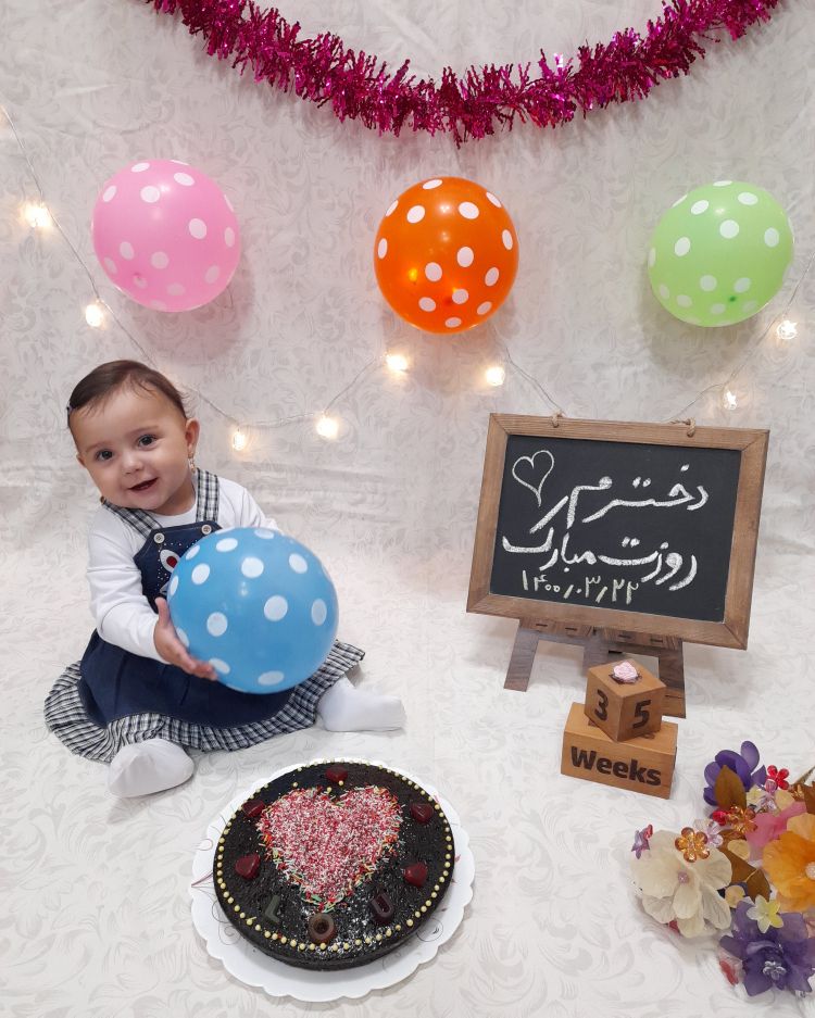 تم عکس تابستانی کودک یلدا عمو قنبری