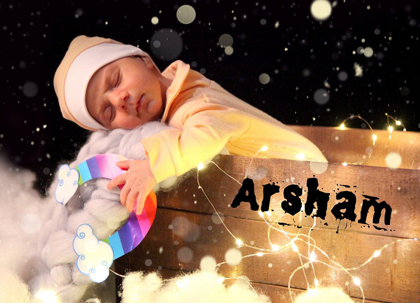 یک ماهگی نوزاد ارشام دهقان