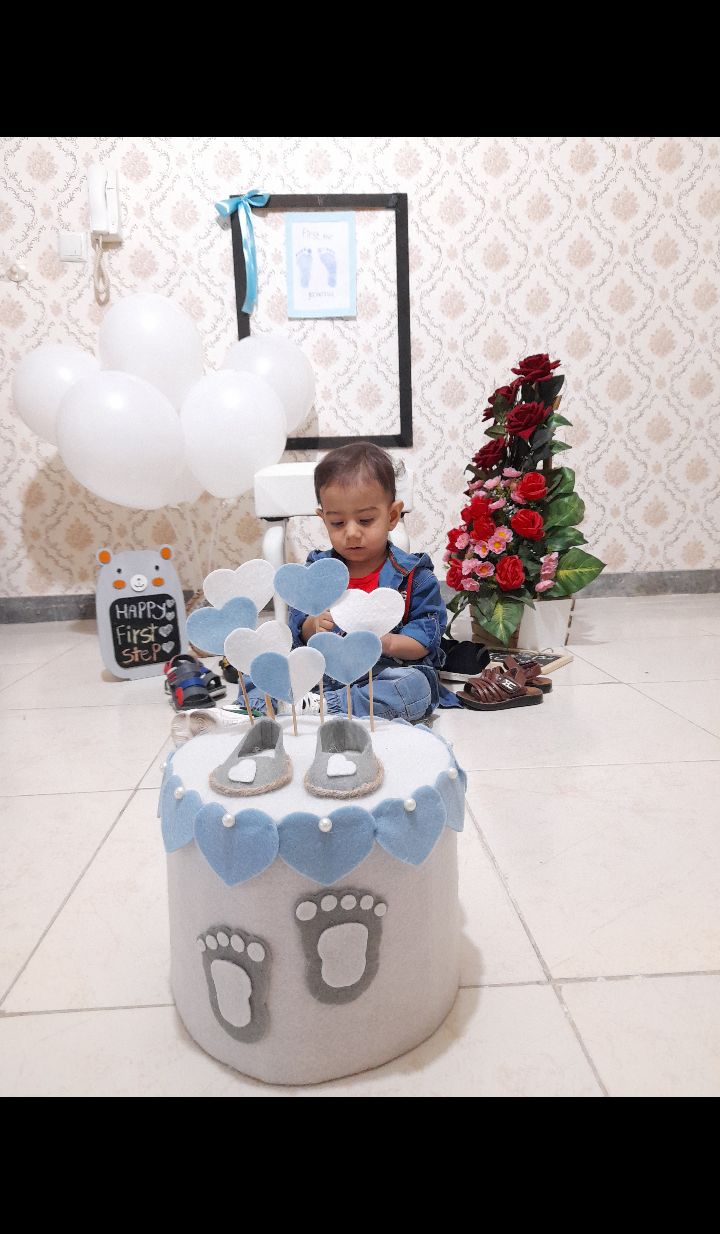 راه رفتن نوزاد ارشام دهقان