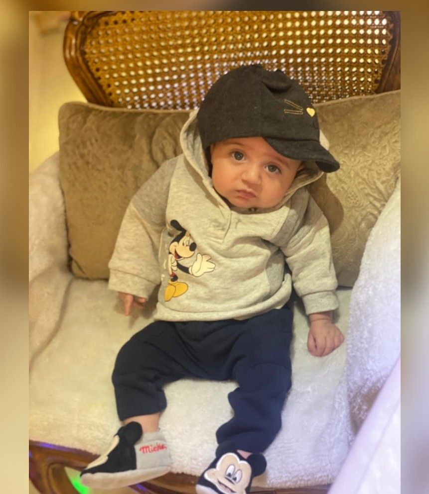 تم عکس زمستانی نوزاد barsam haghshenas