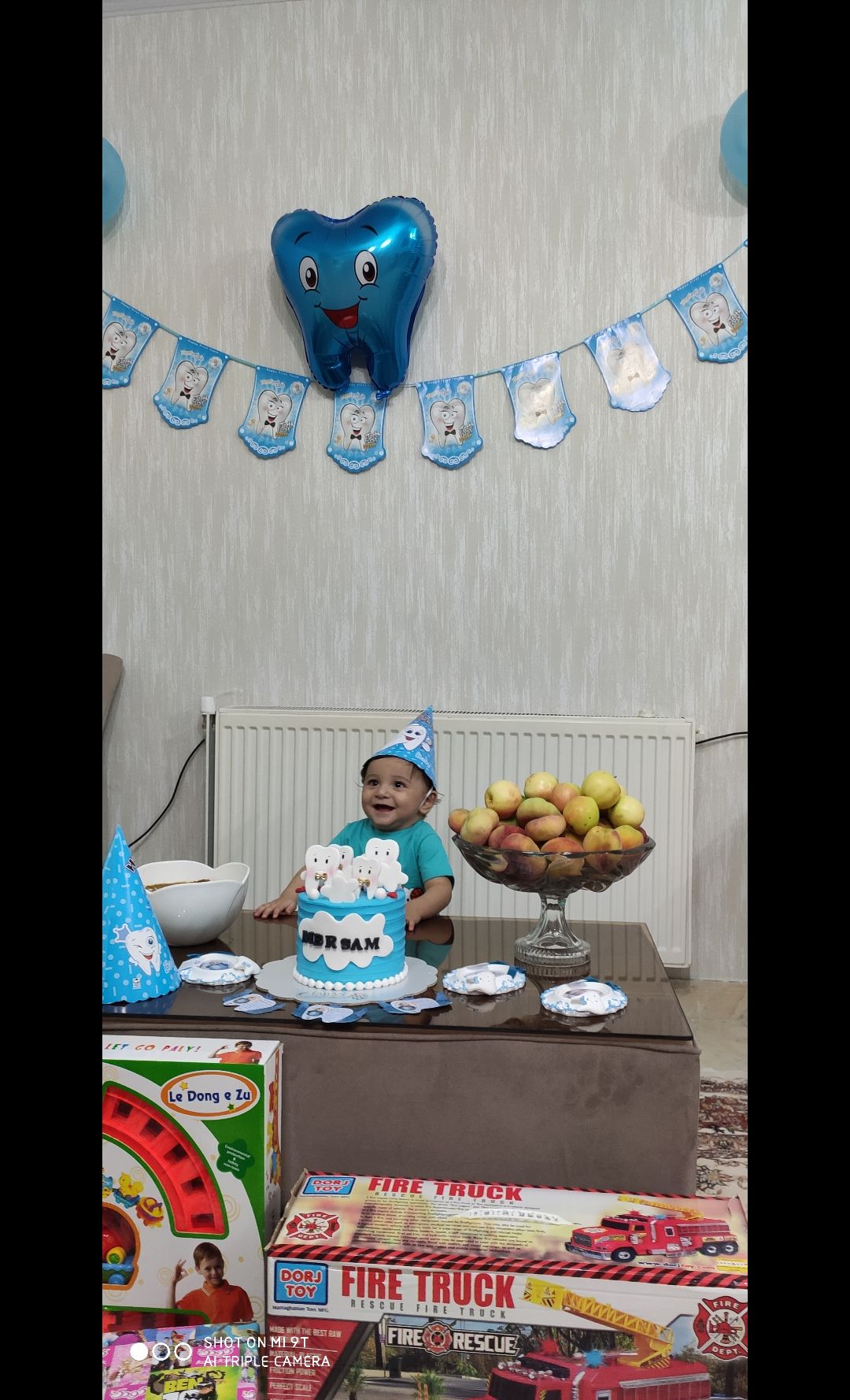 جشن دندونی نوزاد مهرسام میرتیموری