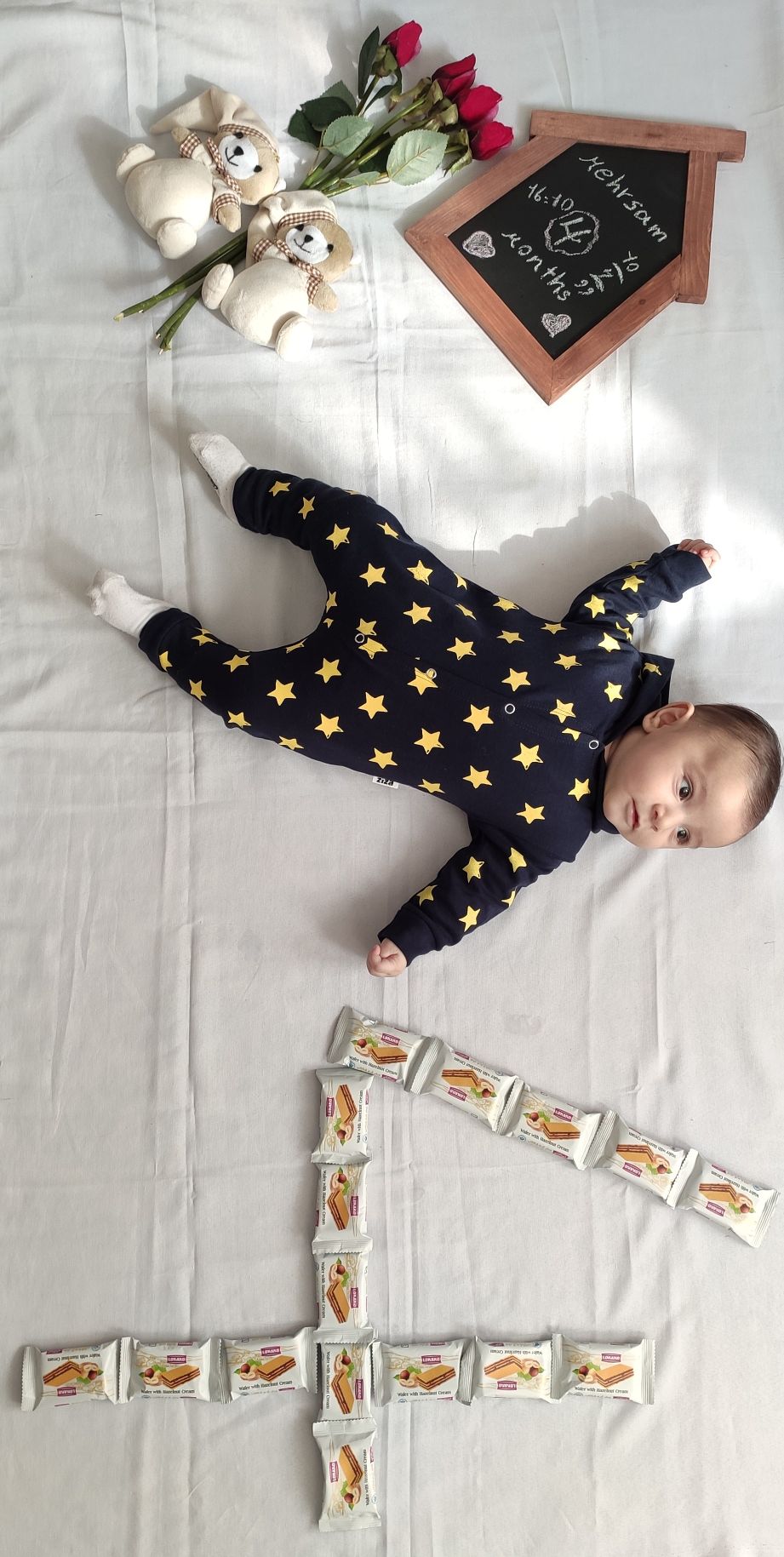 چهار ماهگی نوزاد مهرسام میرتیموری