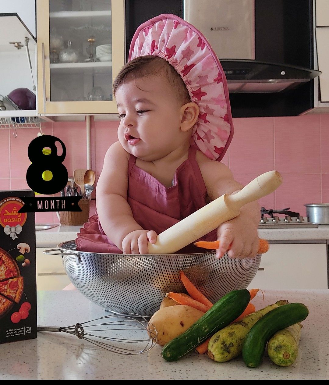 هشت ماهگی نوزاد محمد طه صادقی