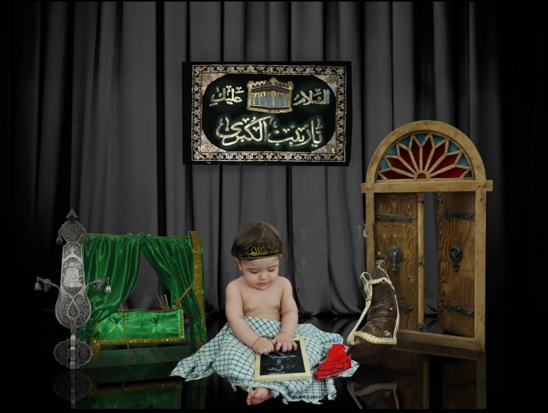 عکس نوزاد پسر محمد طه صادقی