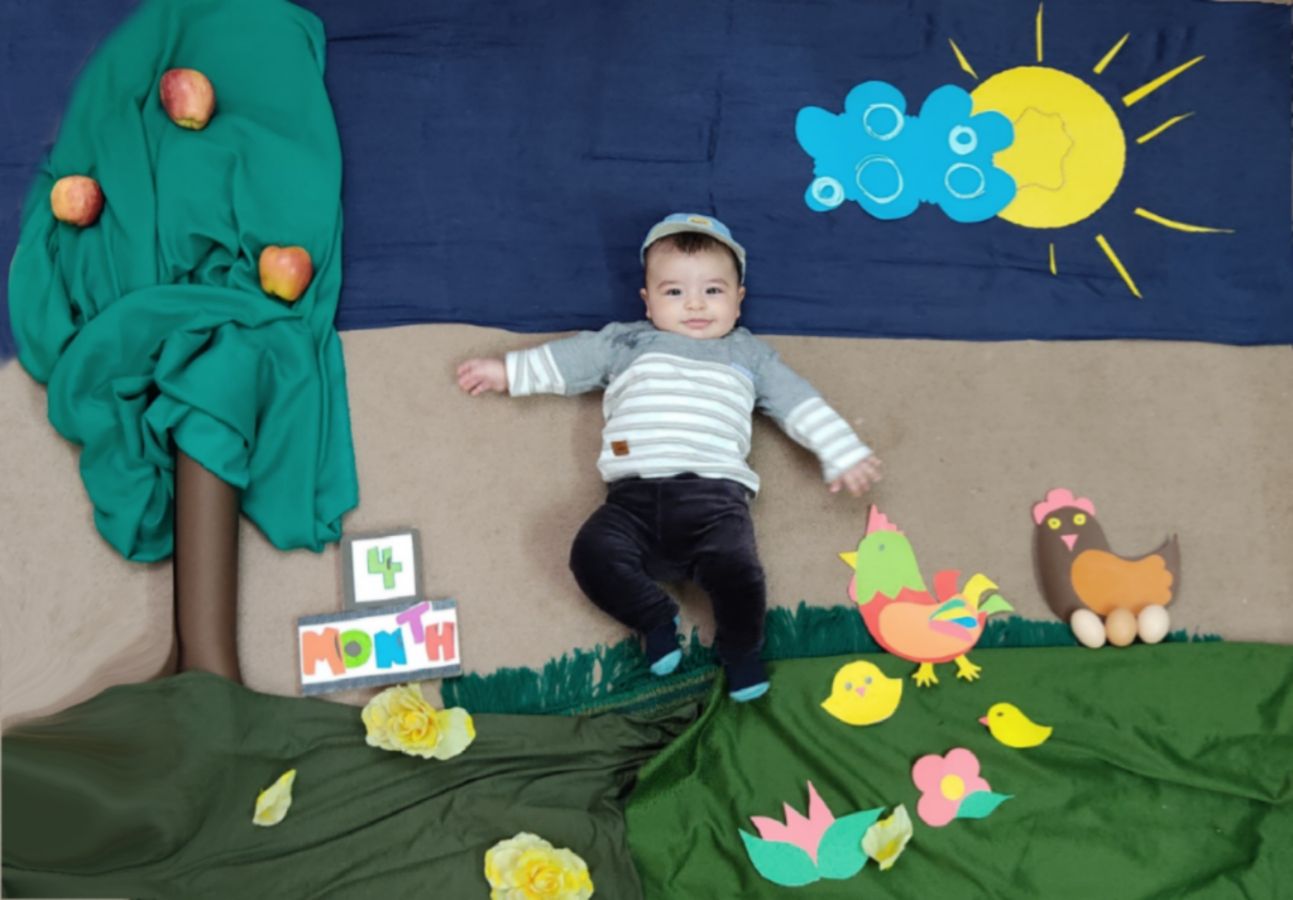 تم عکس بهاری کودک محمد طه صادقی