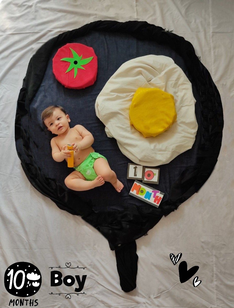 ده ماهگی نوزاد محمد طه صادقی