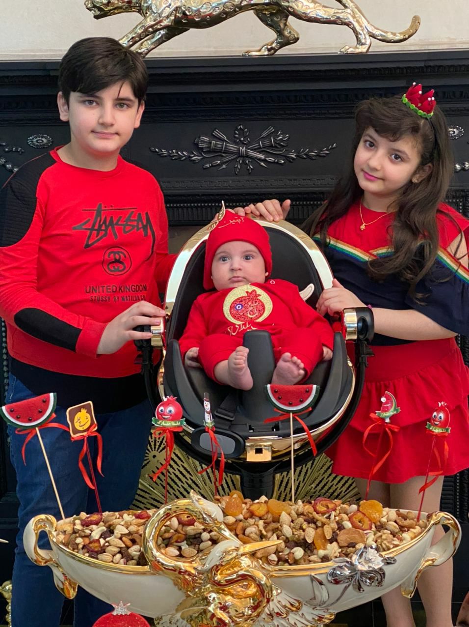 شب یلدا کودک آبتین فرجی