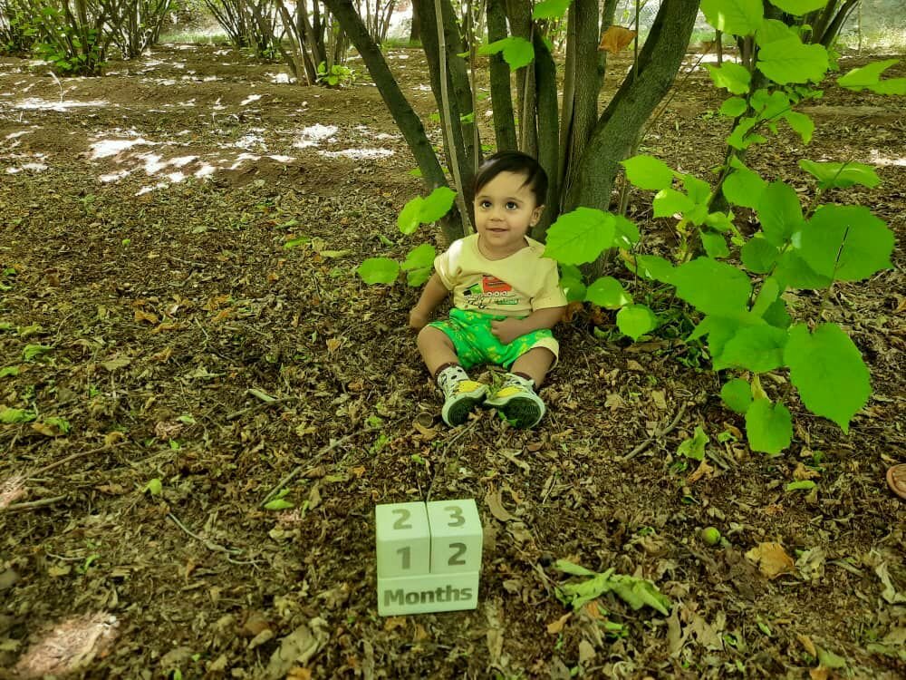 دوازده ماهگی نوزاد محمد پارسا پروان