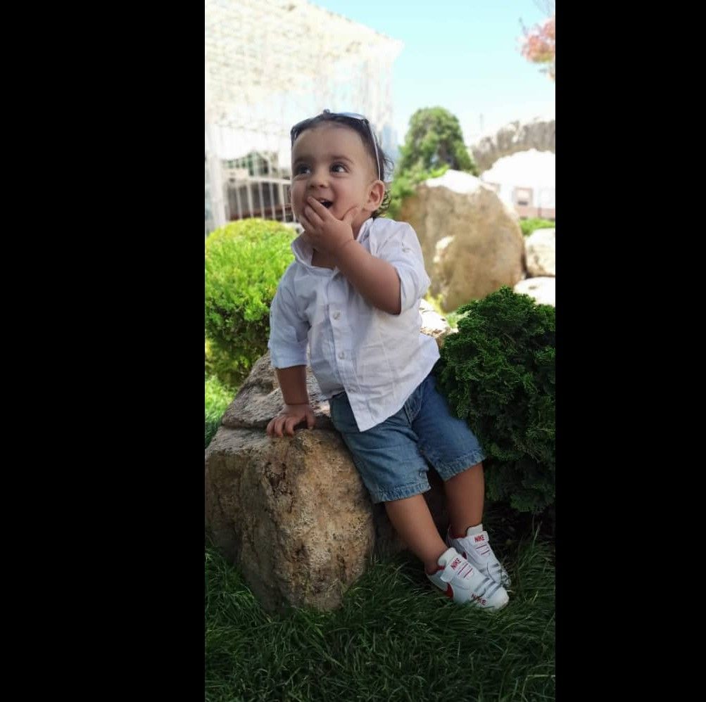 سیزده ماهگی کودک ماکان مهرافروز