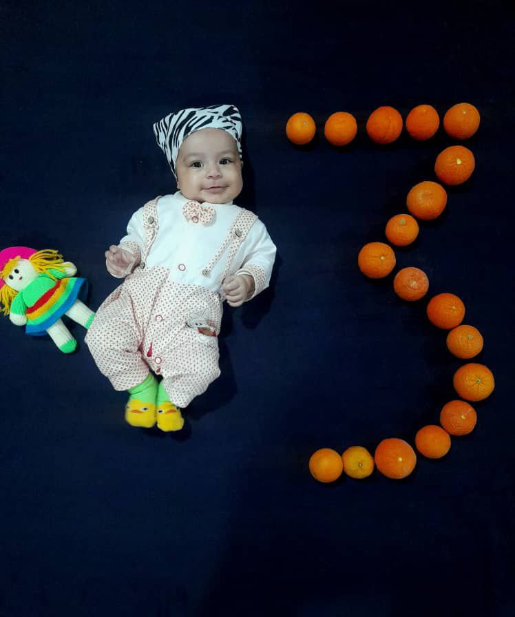 سه ماهگی نوزاد mahdis zadehtaghi