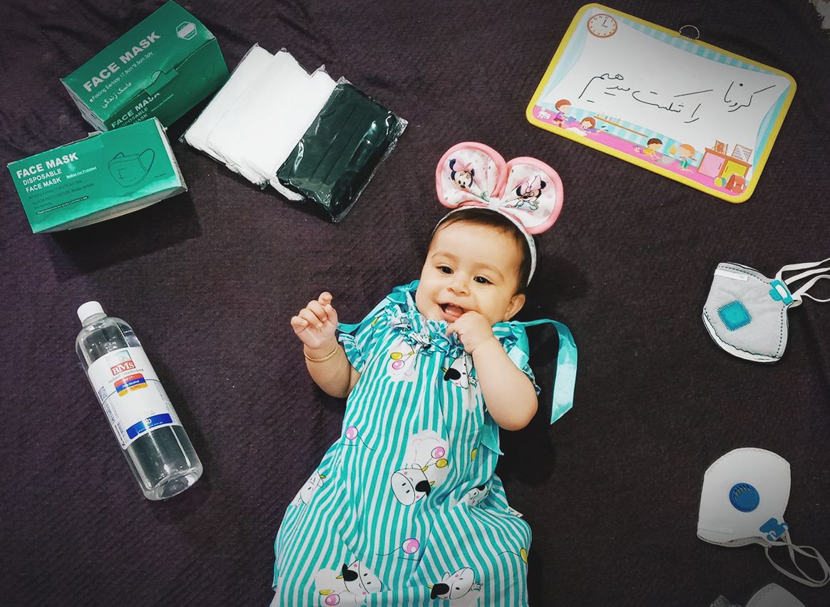 هشت ماهگی نوزاد mahdis zadehtaghi