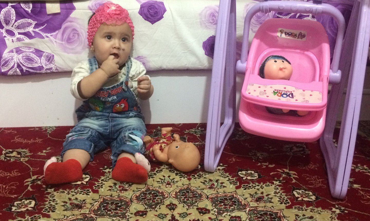 هشت ماهگی نوزاد الناز عبدالله بچاری