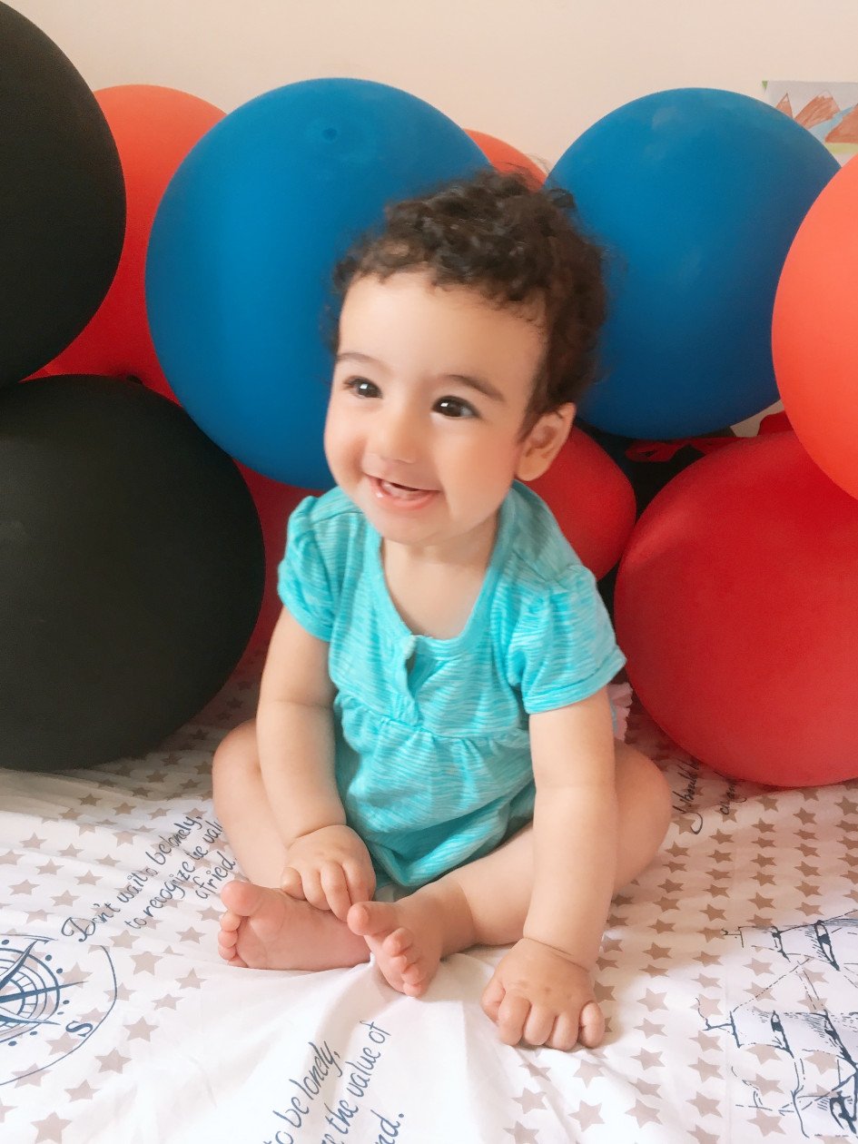 اولین نشستن نوزاد دلوین قلی نژاد