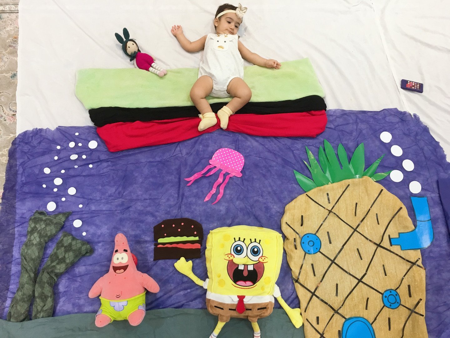 هشت ماهگی نوزاد دلوین قلی نژاد