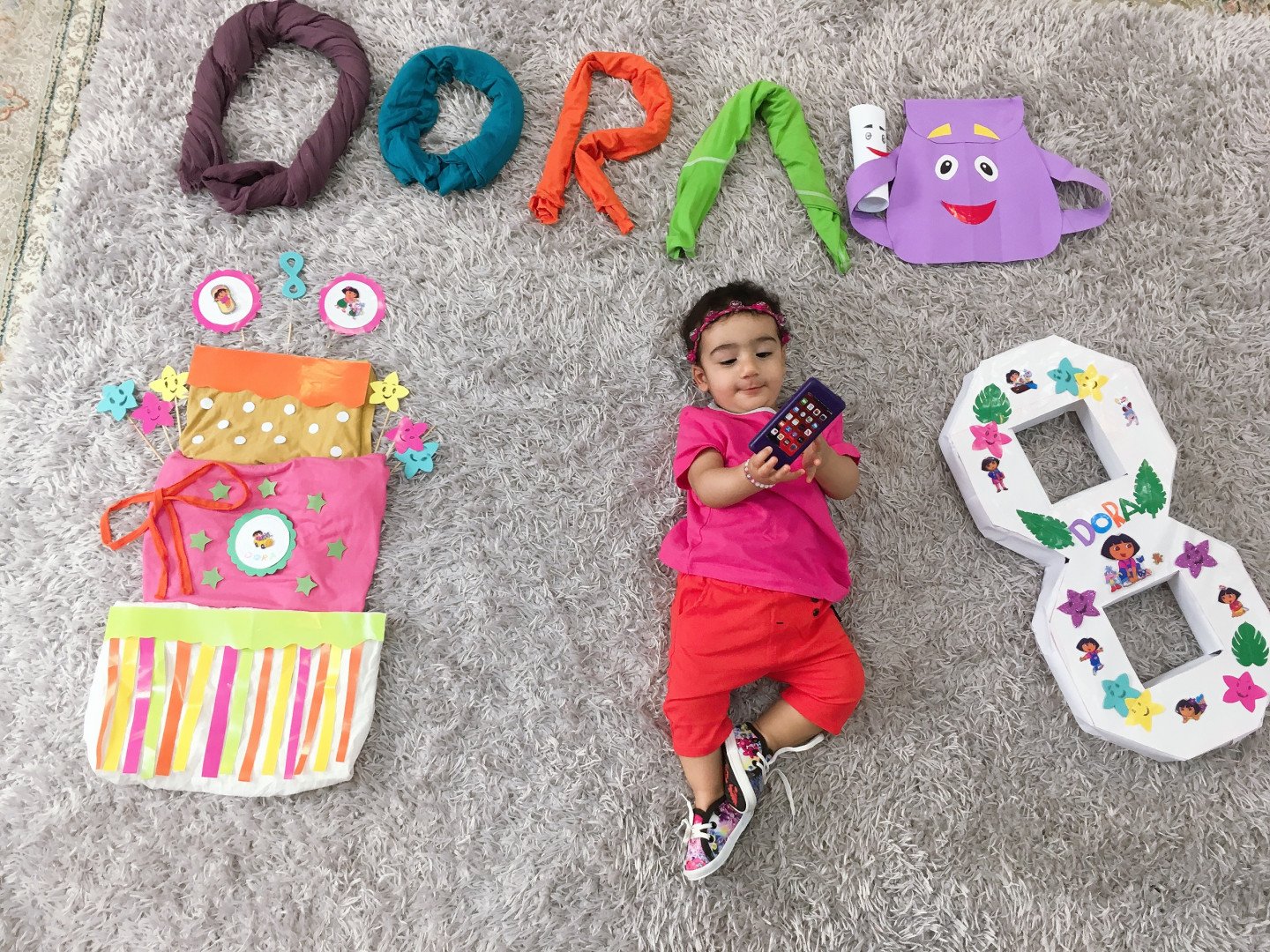 هشت ماهگی نوزاد دلوین قلی نژاد