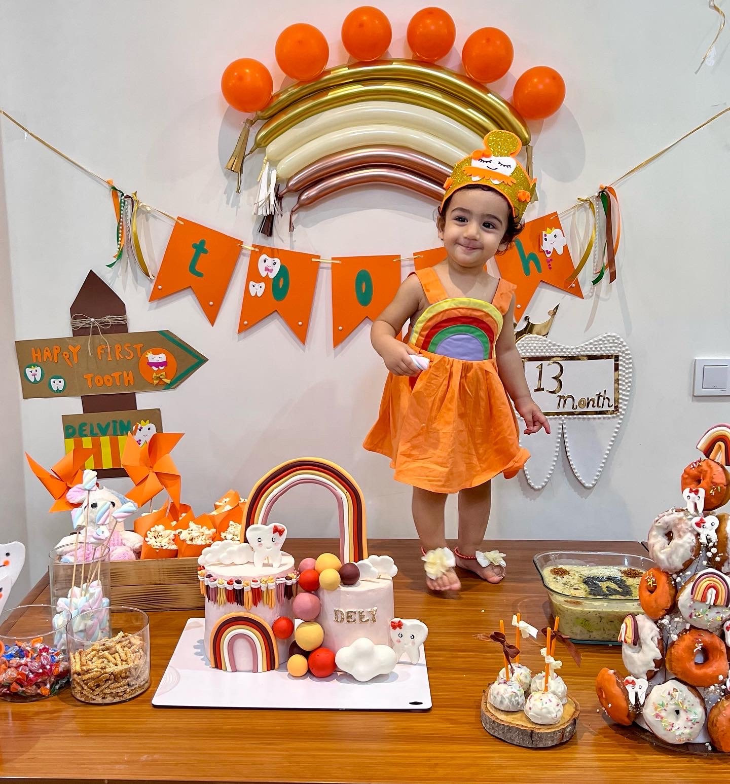 جشن دندونی نوزاد دلوین قلی نژاد