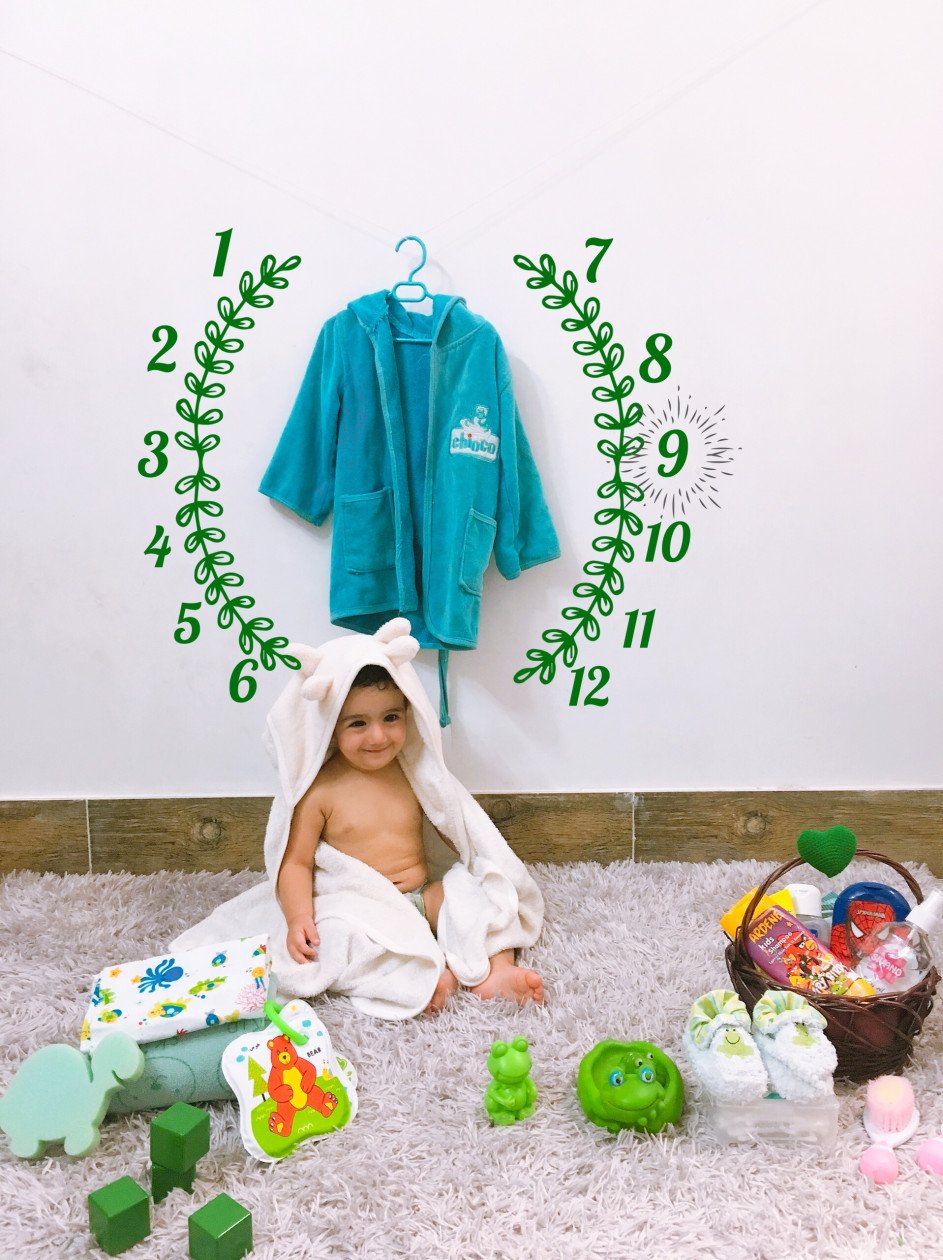 نه ماهگی نوزاد دلوین قلی نژاد