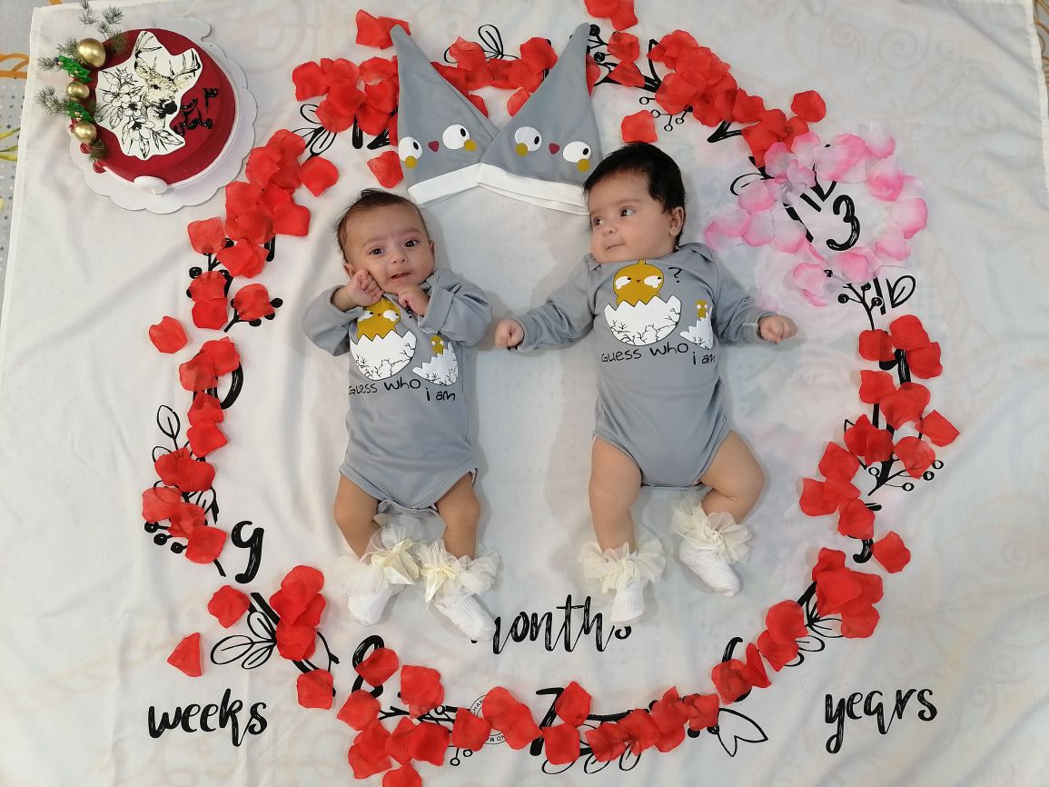 سه ماهگی نوزاد هلن حسنا