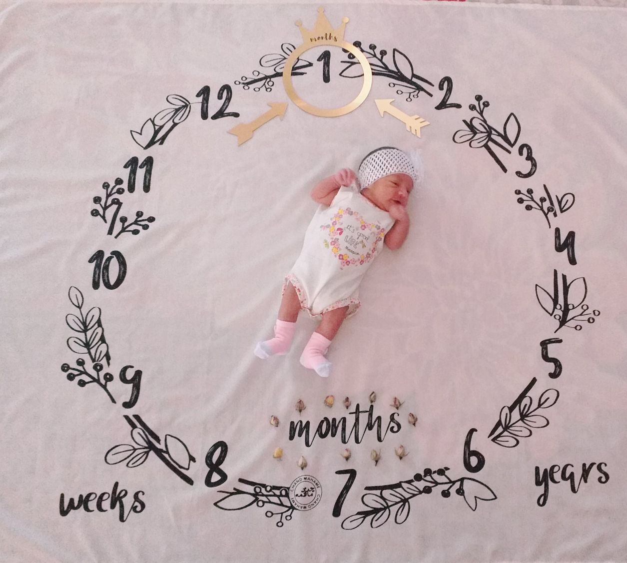 یک ماهگی نوزاد دلسا آبروشن