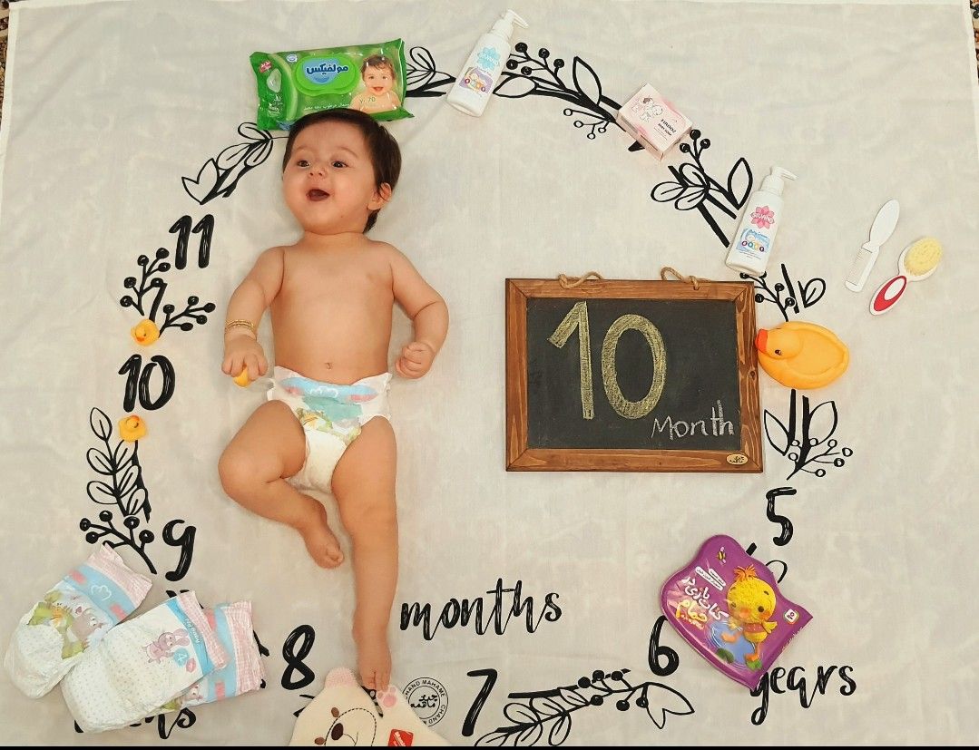 ده ماهگی نوزاد نهال نعمت الهی