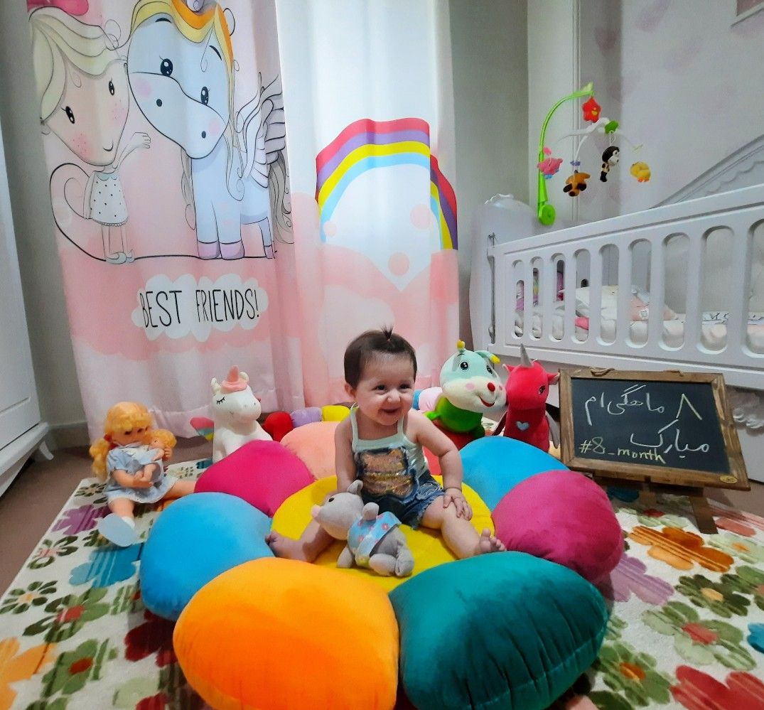 اولین نشستن نوزاد نهال نعمت الهی