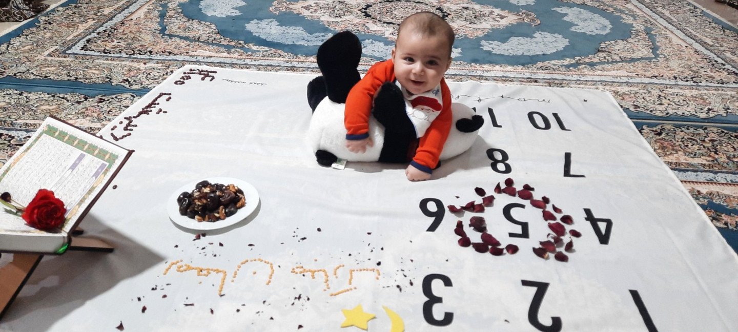 پنج ماهگی نوزاد بنیامین محمدیان