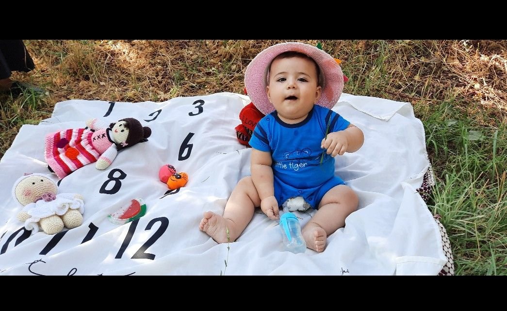 هشت ماهگی نوزاد بنیامین محمدیان