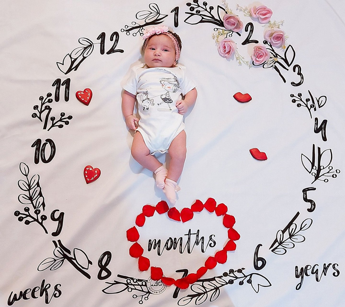 دو ماهگی نوزاد لیانا قراخانلو