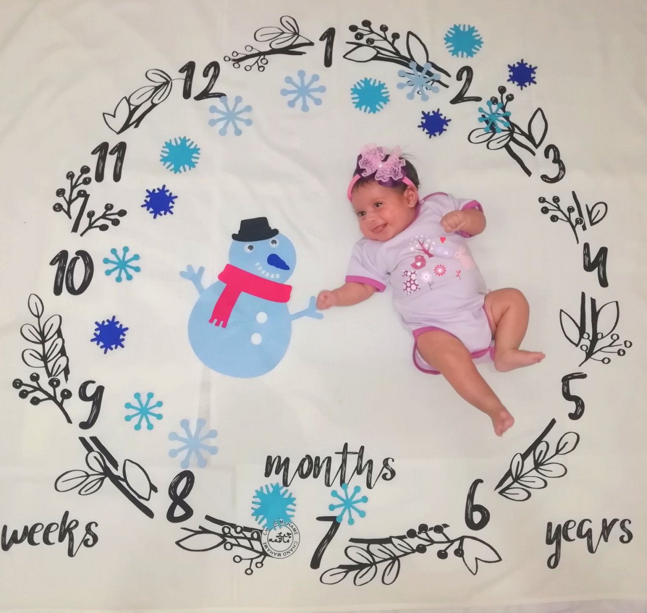 دو ماهگی نوزاد آلا جعفری