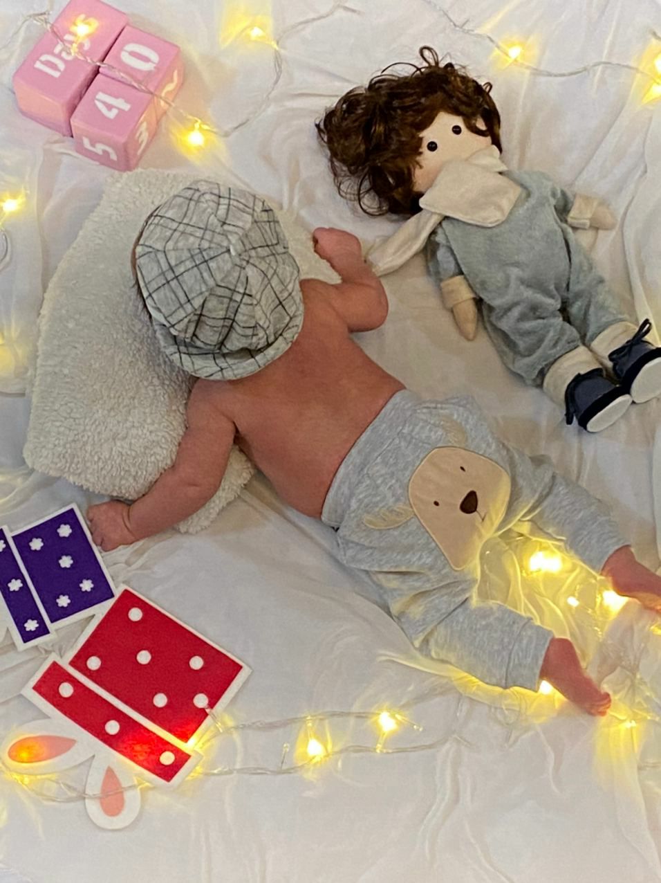 تم عکس زمستانی نوزاد برسام صالحی