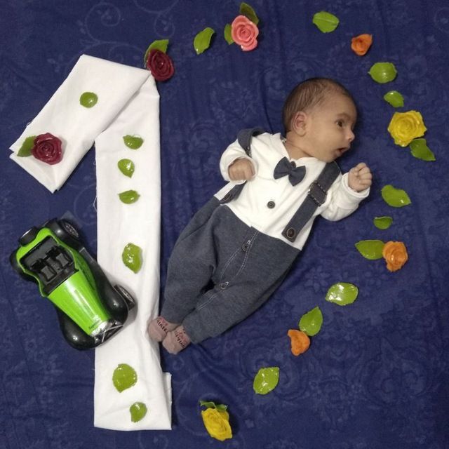 یک ماهگی نوزاد محمد امین