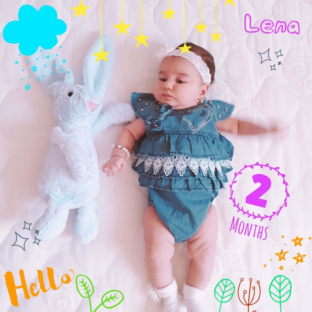 یک ماهگی نوزاد لنا طالبی