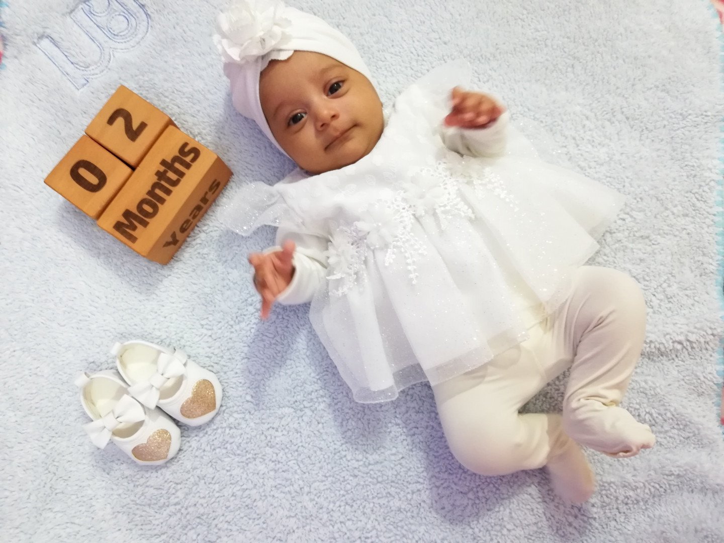 دو ماهگی نوزاد ریحانه گلی