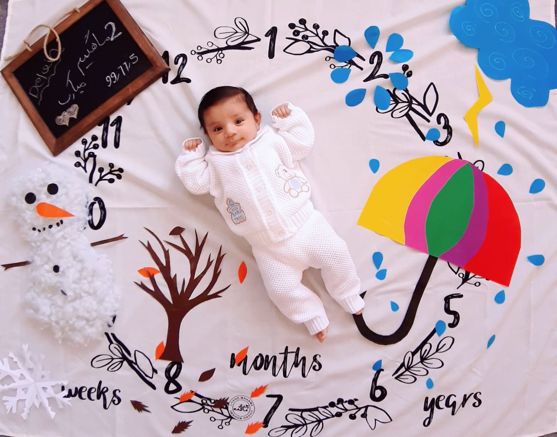 پارچه ماهگرد طرح حلقه تمشک دلوین قهری