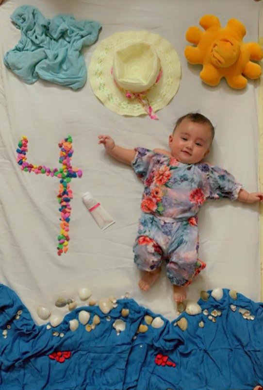 تم عکس تابستانی کودک حَؤراء