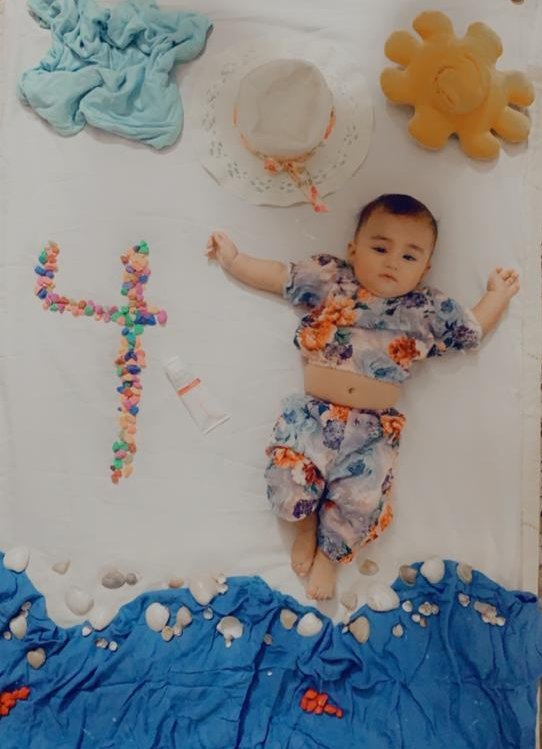 چهار ماهگی نوزاد حَؤراء