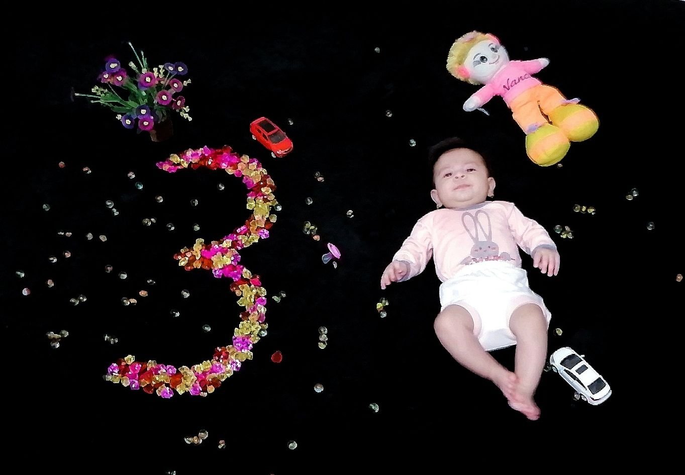 دو ماهگی نوزاد آنیا بهرامی