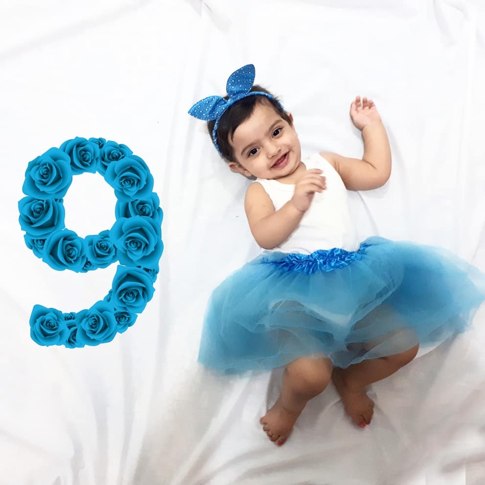 نه ماهگی نوزاد ایلاف دیلمی