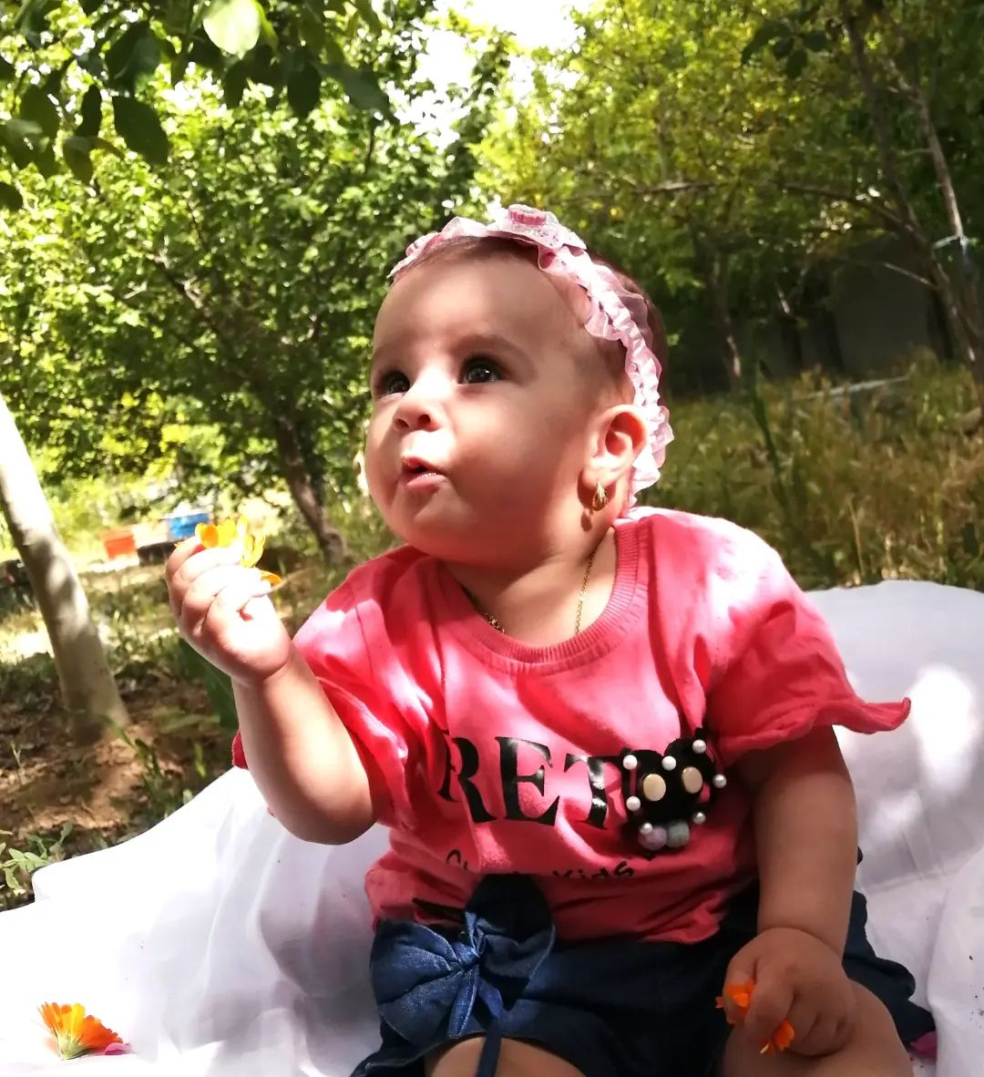 هشت ماهگی نوزاد باران