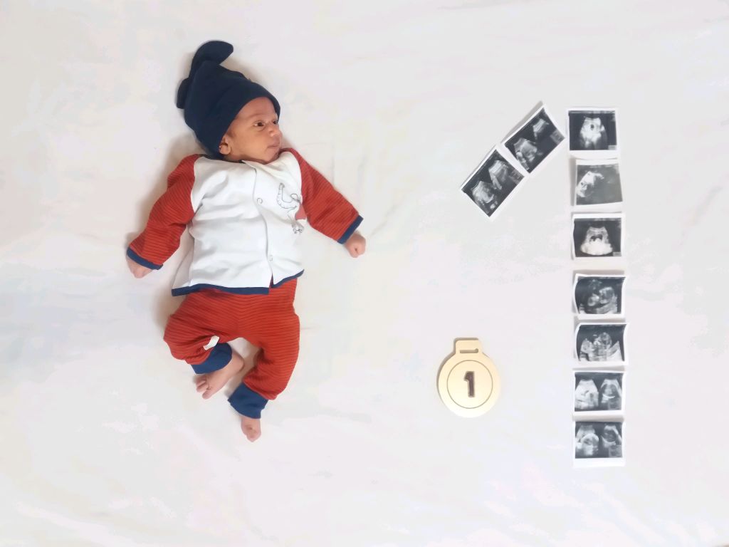 یک ماهگی نوزاد محمدصدرا صفری