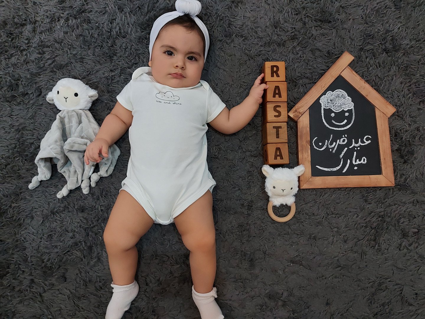 مکعب چوبی حروف لاتین رستا یساری