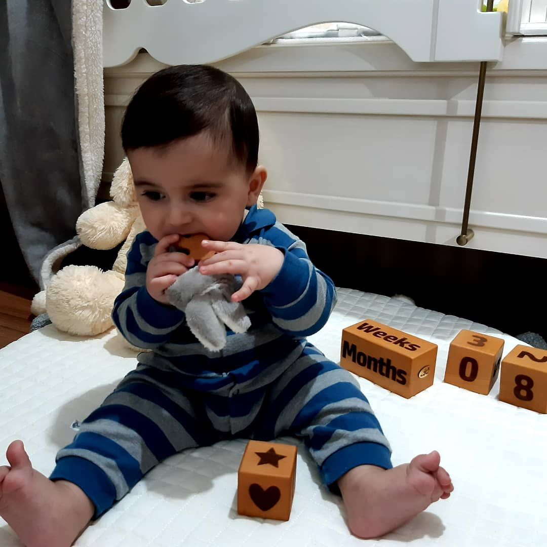 هشت ماهگی نوزاد سامین جلالی