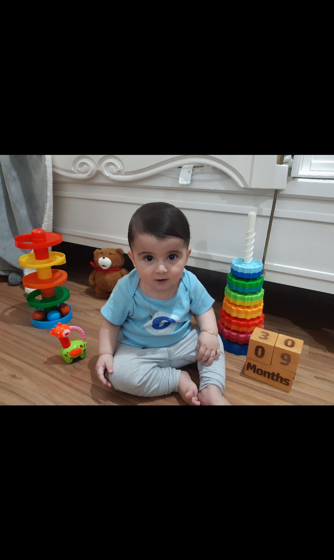 نه ماهگی نوزاد سامین جلالی