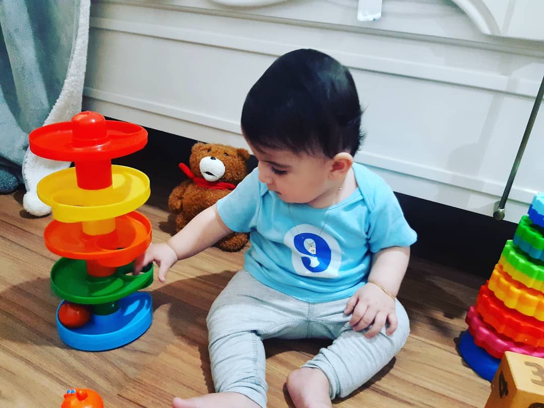 نه ماهگی نوزاد سامین جلالی