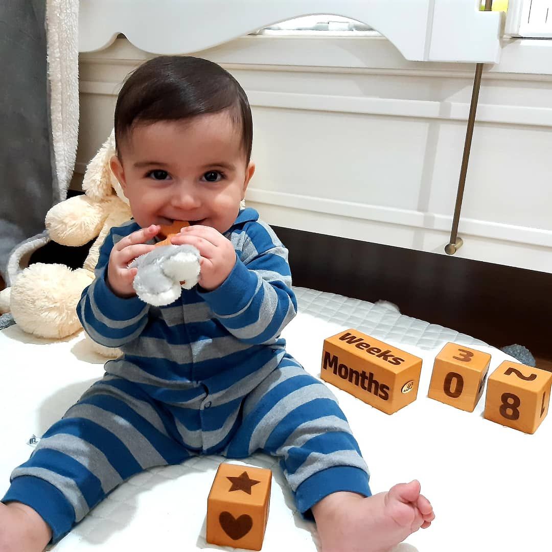 هشت ماهگی نوزاد سامین جلالی