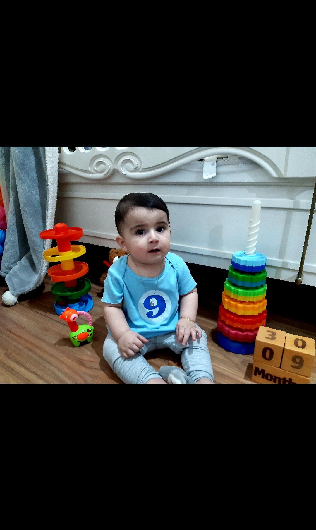 نه ماهگی نوزاد سامین جلالی