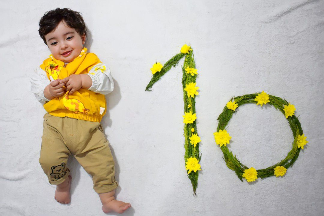 ده ماهگی نوزاد آدریَن شاپورجانی